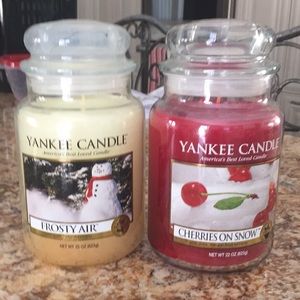 Brand new each 22 oz yankee candles